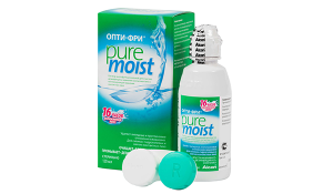 Многофункциональный раствор для контактных линз Опти-Фри Пью Мойст (Opti-Free Pure Moist)