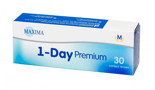 Купить контактные линзы Maxima 1-Day Premium с доставкой по Киеву и Украине
