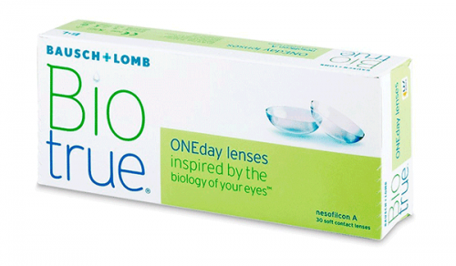 Купити контактні лінзи Biotrue ONEday - безкоштовна доставка по Україні