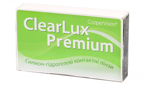 Купить месячные контактные линзы ClearLux Premium в Киеве, Бердянске, Ужгороде, Мукачеве