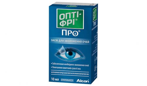 Капли-смазка Opti-Free Pro (Alcon)