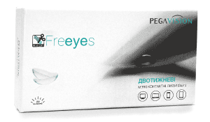 Купить линзы для работы за ПК Freeyes PegaVision двухнедельные-контактные-линзы