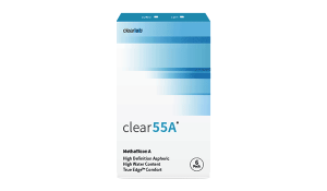 Купить месячные контактные линзы Clera 55 Aspheric с доставкой по Украине